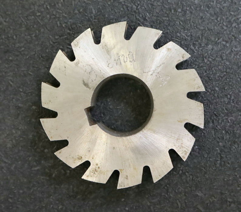 Halbrund-Formfräser konkav Radiusfräser Radius 3mm Abmessungen Ø63x12xØ22mm