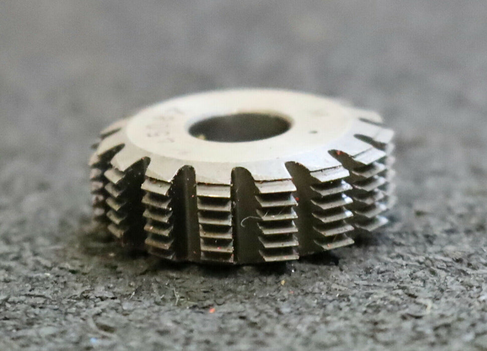 MIKRON Wälzfräser No. 45087 - Ø24x8xØ8mm 1gg. Rechts 15 Spanuten