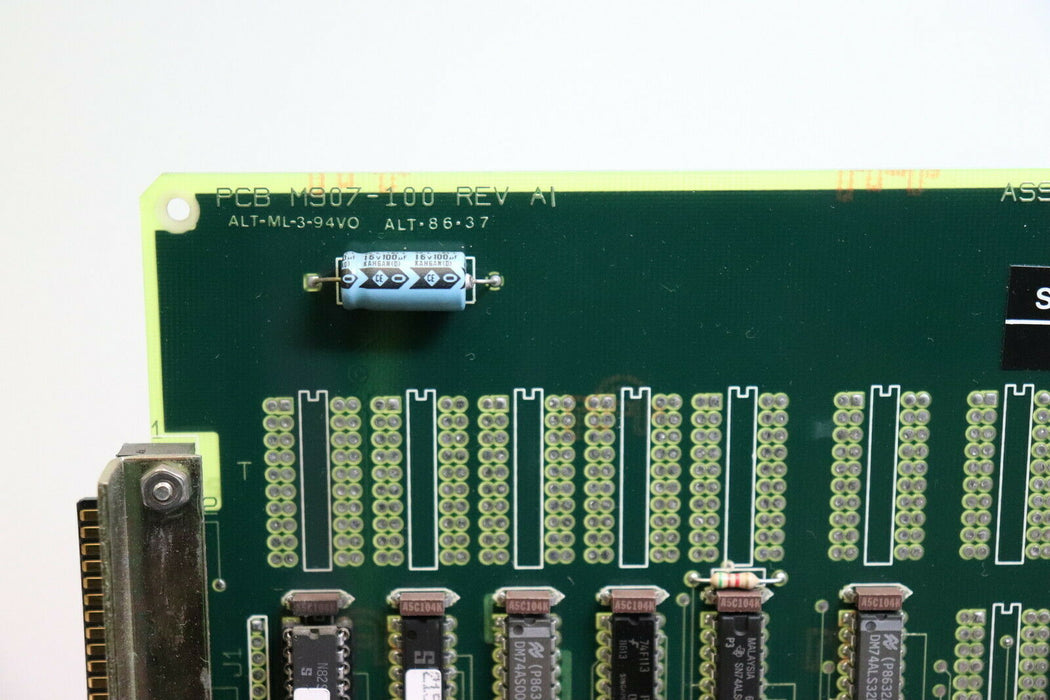 GOULD Memory card M907 PCB M907-100 REV AI for segment schedule 984 with key