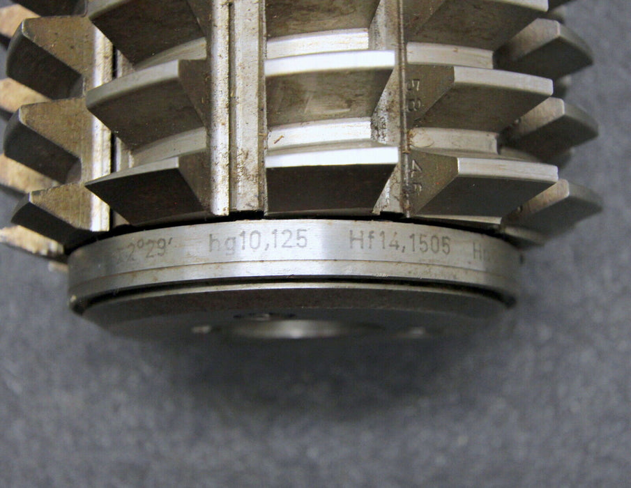 KLINGELNBERG Stollenwälzfräser involute spline hob Vorfräser m= 4,5mm BP III LKN