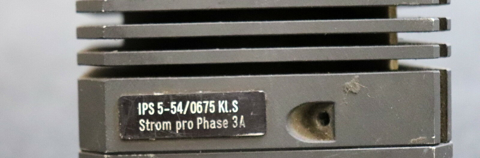 CARL ZEISS JENA Elektromotor IPS 5-54 / 0675 Kl. S Wellendurchmesser 6mm x 12mm