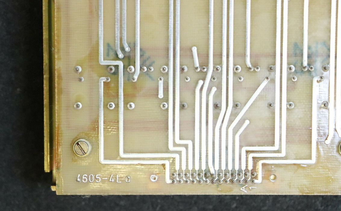 NUMERIK DDR Bedientafel Platine RFT 54989 Platine 4605-4 Nummer 413619-6 NKM