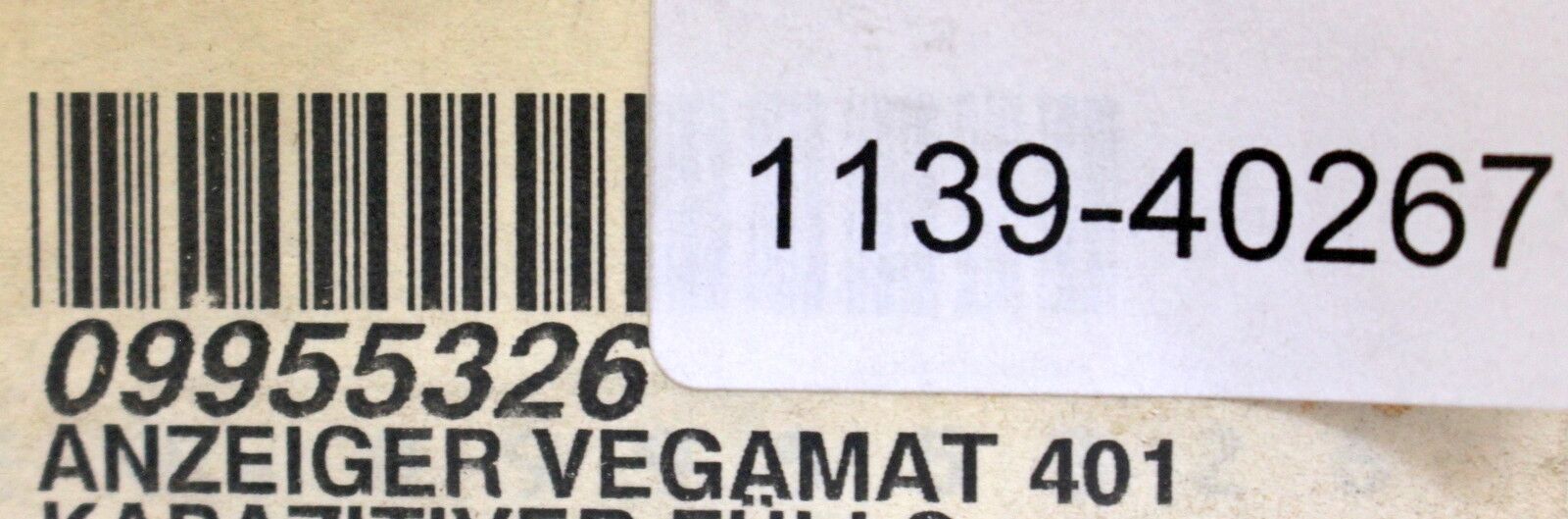 VEGAMET 401 Kapazitiver Füllstandsanzeiger - 1 Stück -