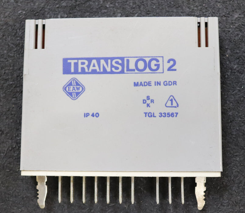 VEB EAW Negatorbaustein Translog2 Type 2016