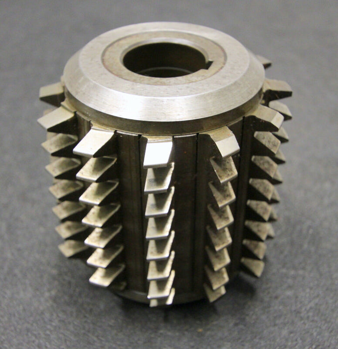 SAAZOR Stollenwälzfräser involute spline hob Vorfräser m= 3,5mm BP IV 20° - HSS