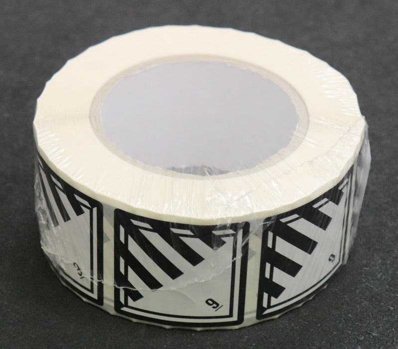 LABELident.com 1000 Stück Gefahrgutaufkleber 9 verschiedene gefährliche Stoffe