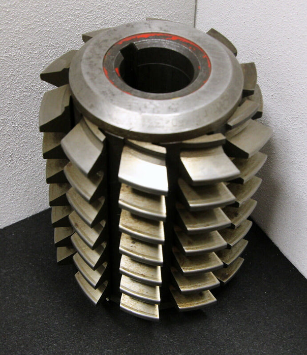 SAAZOR Stollenwälzfräser involute spline hob m= 6,5mm BP III Ø130x180xØ40mm 20°