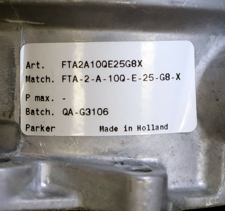 PARKER Hydraulik-Filter FTA-2-A-10Q-E-25-G8-X +PMC10/PAR  1,bar  Code 31200T1.2