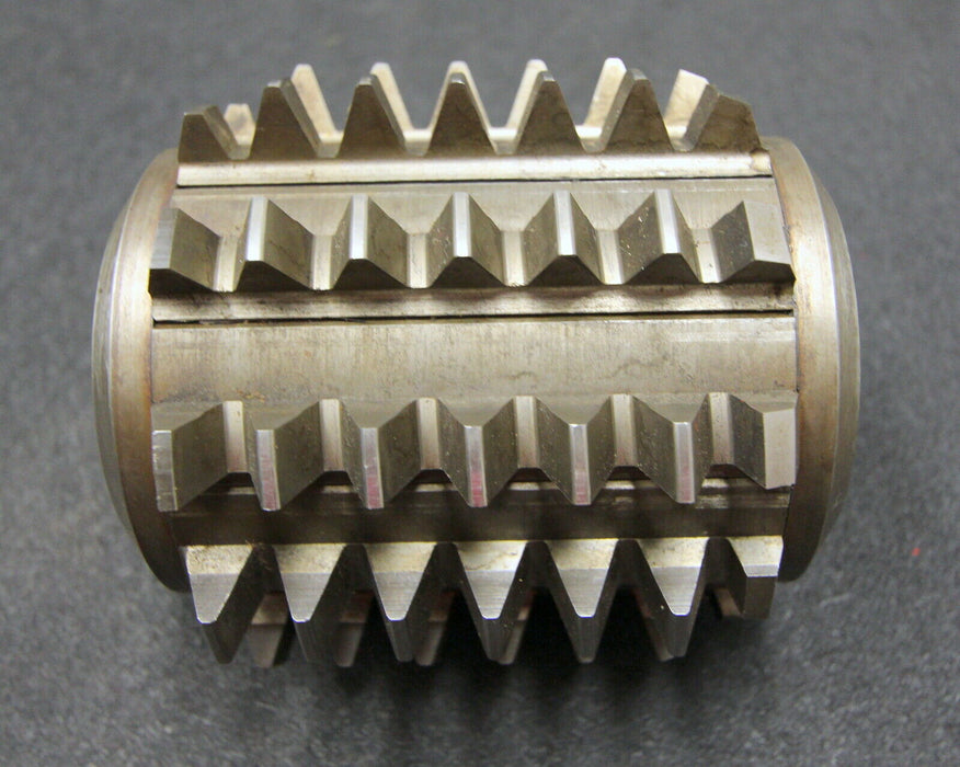 SAAZOR Stollenwälzfräser involute spline hob Vorfräser m = 5mm Ø120x135xØ32mm