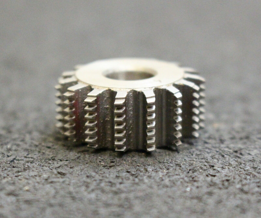 KÖPFER Vollstahl-Wälzfräser m= 0,4mm 20° EGW U2 1gg. rechts 15 Spannuten