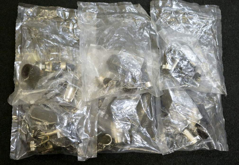 AMPHENOL TUCHEL 6 Stück Kabelstecker 5-polig male - Part No T 3394 005