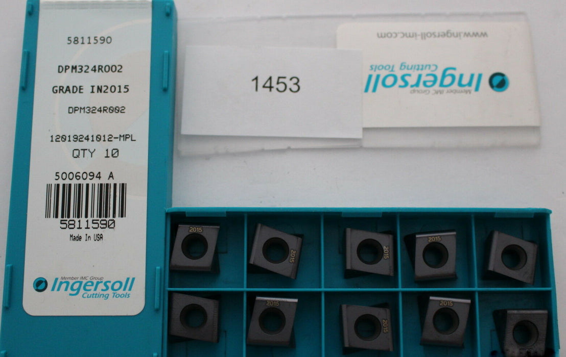 Wendeplatten INGERSOLL 5811590 DPM324R002 IN2015