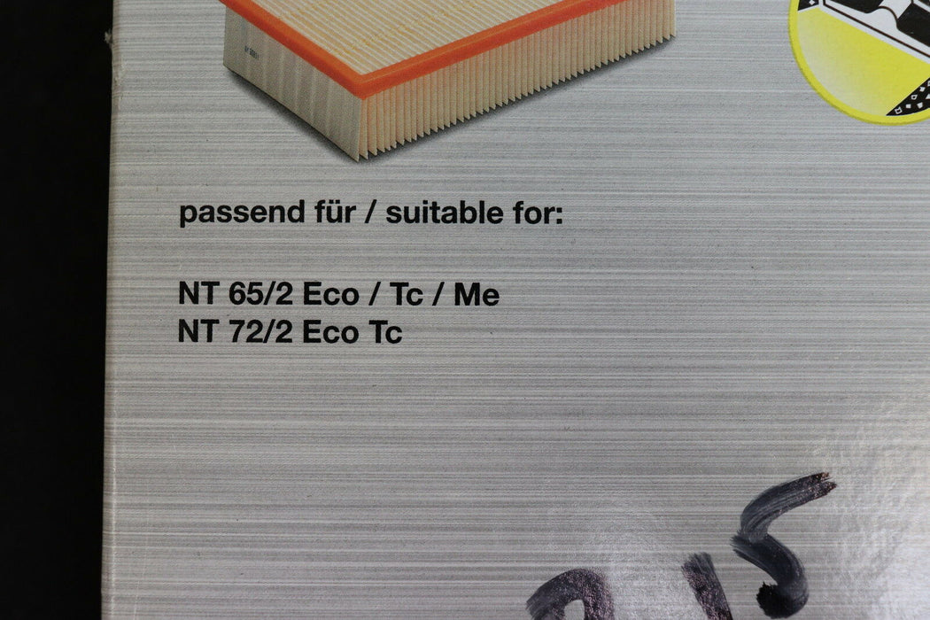 KÄRCHER Flachfaltenfilter 6.904-283 Staubklasse M passend für NT65/2 und NT72/2