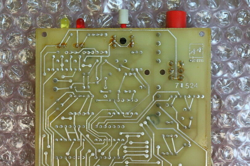 eff-eff Platine für Brandmeldeanlage mit Sirene 70524 Alarm Stempelnummer 0385-3