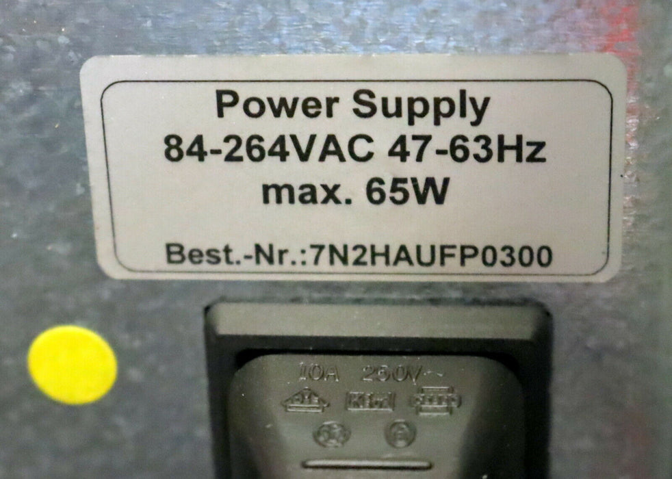 UNIPO 10,4" UFP Monitor Typ 2TT1001CDN00T + Power Supply 7N2HAUFP0300 84-264VAC