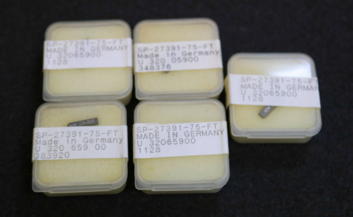 MAPAL 5 Stück Wendeplatte S-27391-75-FT U 32065900 - unbenutzt in OVP