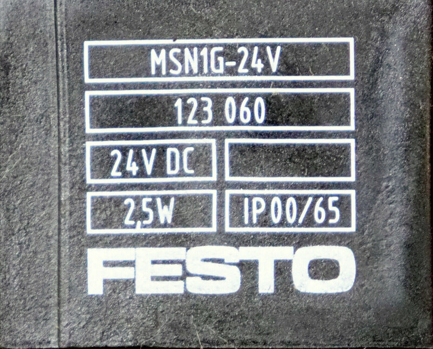 FESTO MURR Magnetventil + MSUD Doppelventilstecker JMN1H-5/2-D-1 C Art. 159690