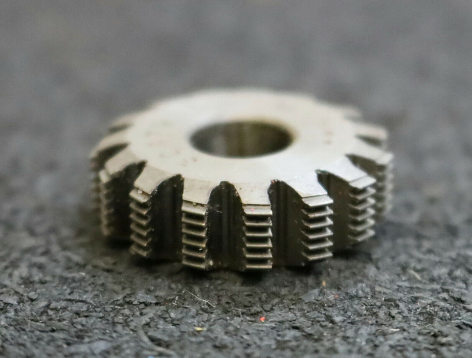 MIKRON Zykloid-Wälzfräser No. 30479 - Ø24x7xØ8mm 1gg. Rechts 15 Spanuten