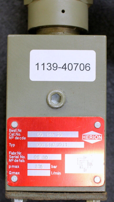 HERION Druckbegrenzungsventil DBC 6 HG 9011 315 bar di  gesteuert