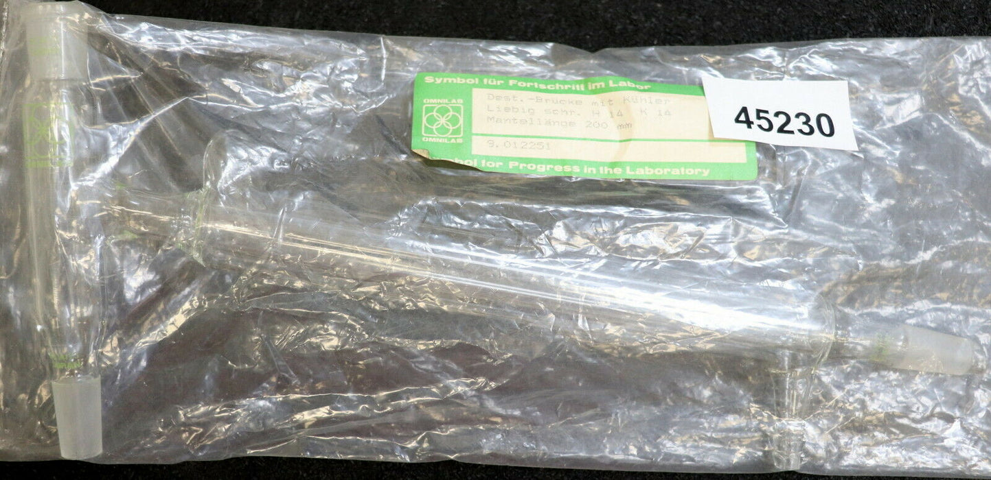 OMNILAB DURAN Destillierbrücke mit absteigendem Kühler H14 - K14 Typ 9.012251