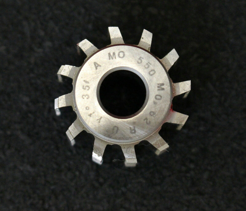 KÖPFER Zahnriemenrad-Wälzfräser T2 (0,08") MO 24x16x8mm 12 Spannuten Z = 46-oo