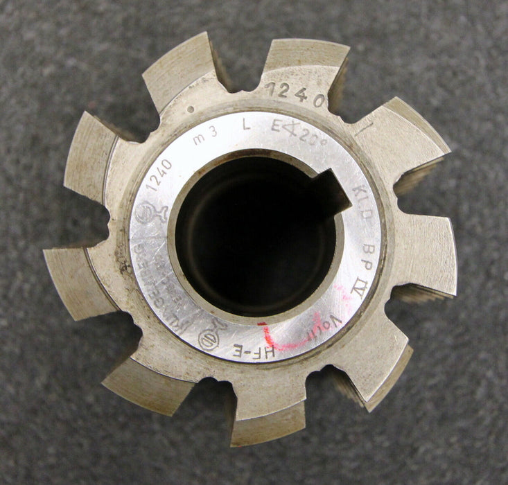 KLINGELNBERG Vollstahlwälzfräser gear hob Vorfräser m=3mm BP IV nach DIN3972