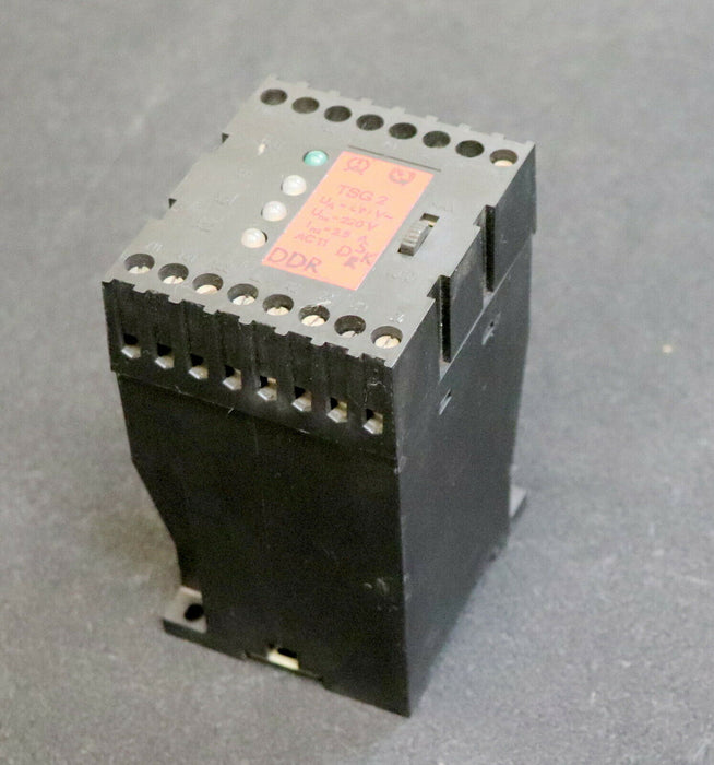 ESGO EAW Motorschutzgerät Thermistor TSG2 Ua= 24VDC Uns=220V Ins= 2,5A AC11