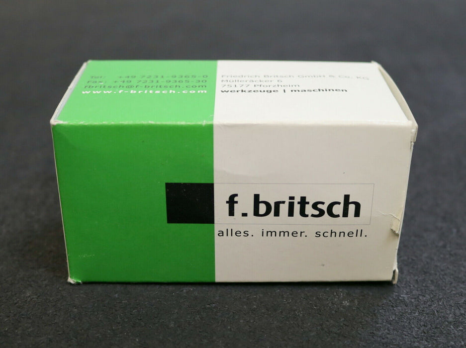 F. BRITSCH Druck-Spannzange mit Längs- + Querrillen Typ 171E SpannØ 25,75mm