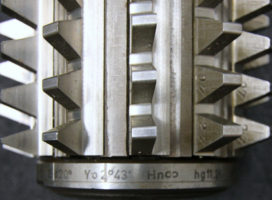 KLINGELNBER Stollenwälzfräser involute spline hob m= 5mm BP II Ø110x110xØ32mm