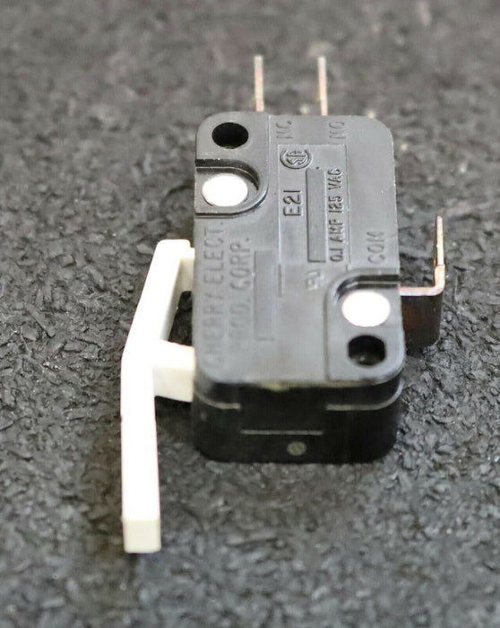 CHERRY Mikroschalter mit Hebel E21 0,1A 125VAC - unbenutzt
