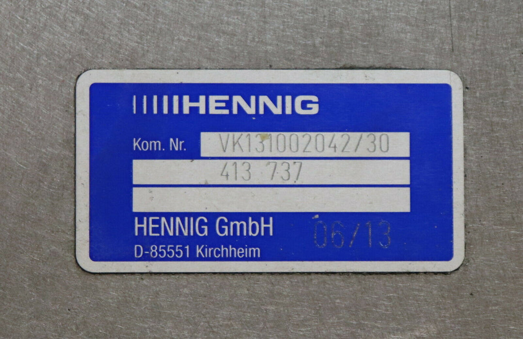 GROB / HENNIG Jalousiabdeckung für GROB-Maschine GROB-Nr. 30065337/50 752508