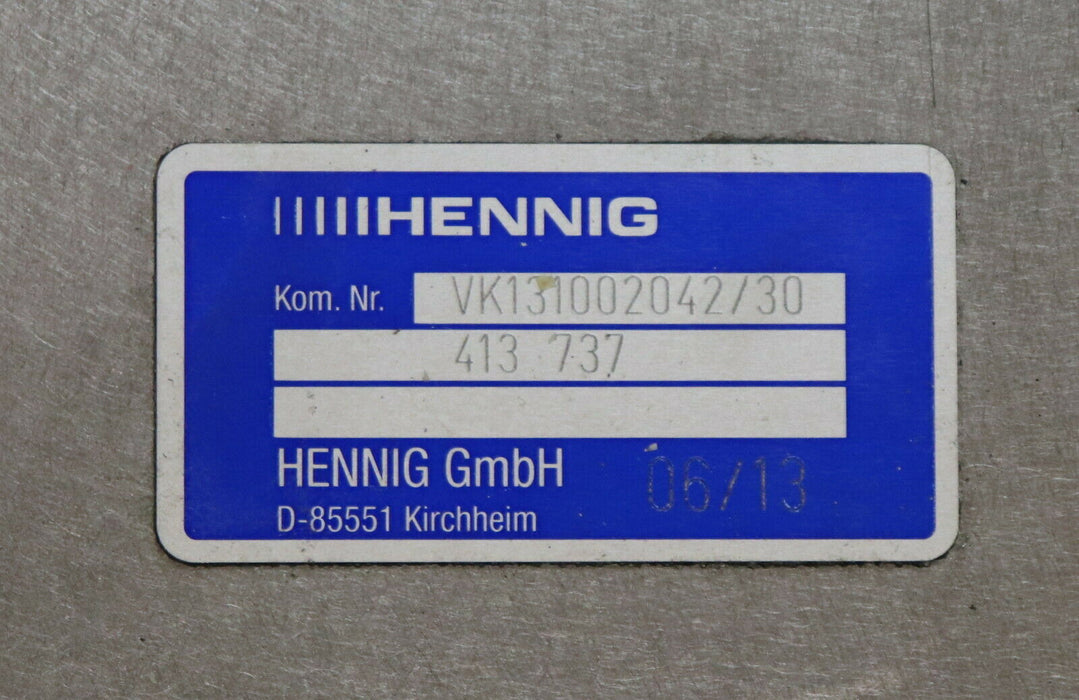 GROB / HENNIG Jalousiabdeckung für GROB-Maschine GROB-Nr. 30065337/50  752508