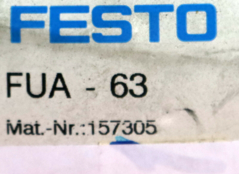 FESTO Flansch-Befestigung FUA-63 Mat-Nr. 157305 - unbenutzt in OVP