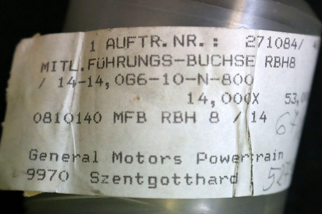 NIEDERBERGER mitlaufende Führungsbuchse RBH8-14 Ø 14G6 Einsteck-Ø 42mm