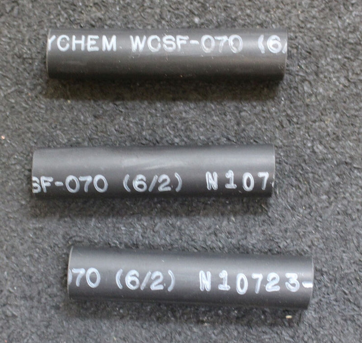 RAYCHEM Schrumpfschlauch WCSF-070 6/2x70 geschnittene Länge 47mm - 63 Stück