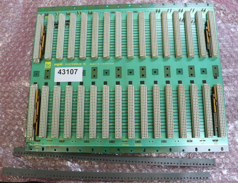 SK MPST Systembus 16 Platine Bestell-Nr. 22100001600 RS 0683-1 gebraucht - ok