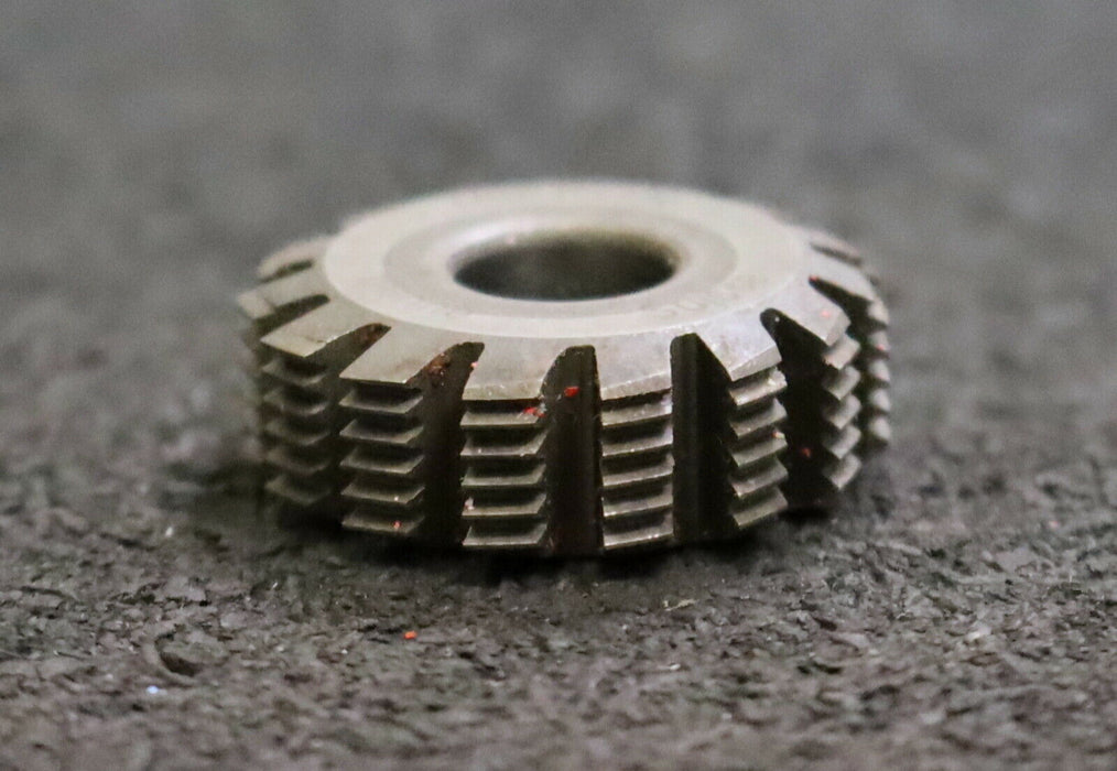 MIKRON Wälzfräser No. 72636 - Ø24x8xØ8mm 1gg. Rechts 15 Spanuten