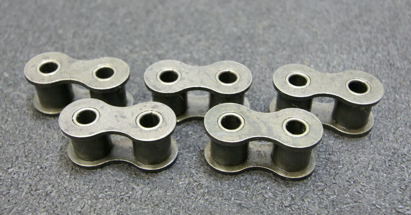 5x Innenglied Roller Link Simplex für Kettentyp 12B-1 Teilung inch= 3/4"x7/16"