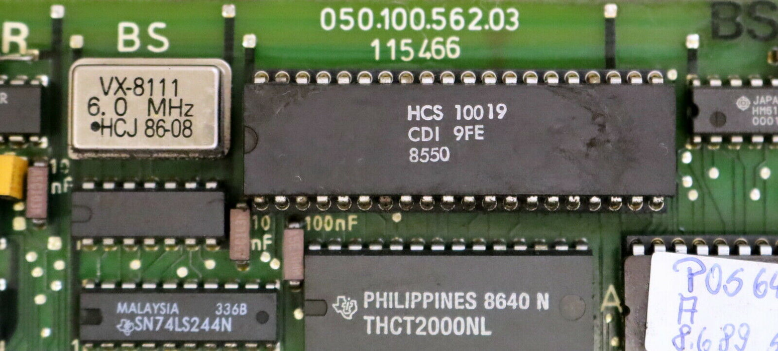 HECKLER & KOCH / BWO Platine für CNC 783/784 POS 113754 Platine 050.100.562.03