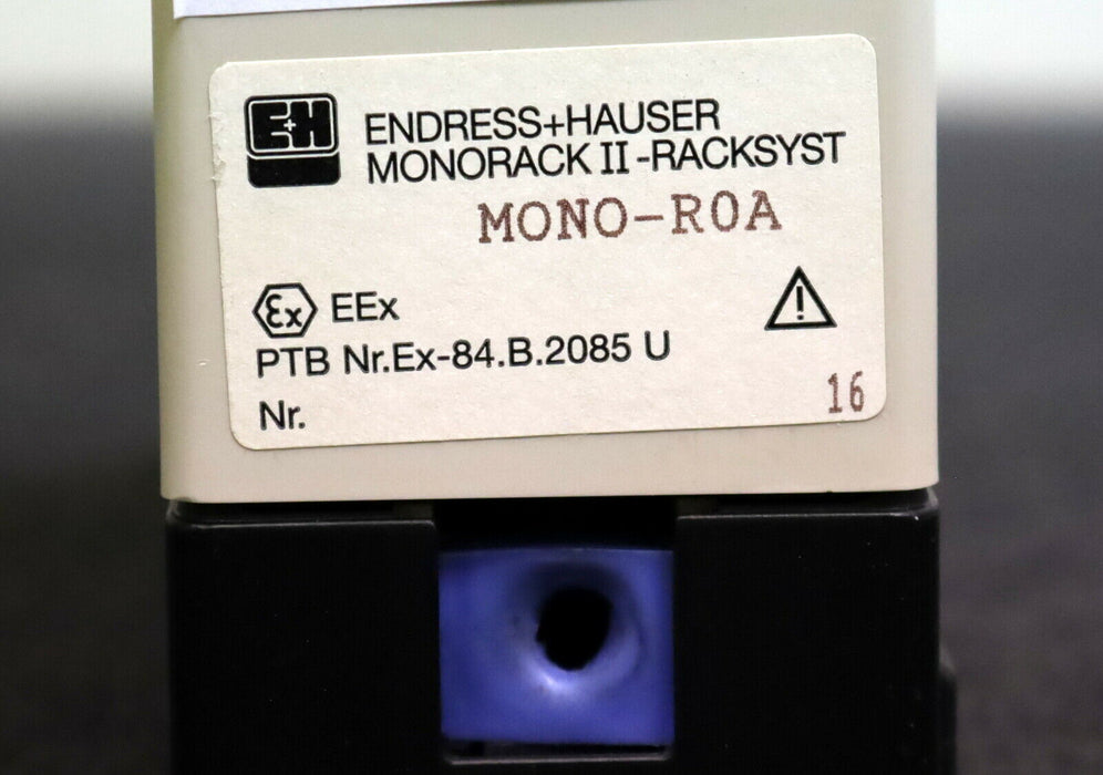 ENDRESS + HAUSER MONORACKII-Racksystem MONO-R0A Wandgehäuse - gebraucht
