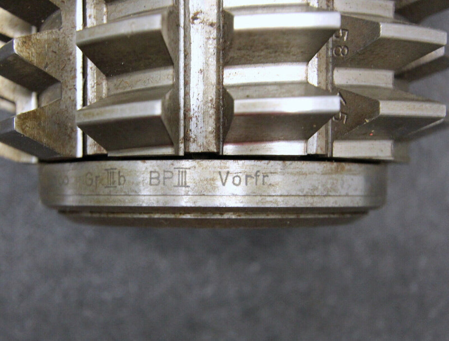 KLINGELNBERG Stollenwälzfräser involute spline hob Vorfräser m= 4,5mm BP III 20°