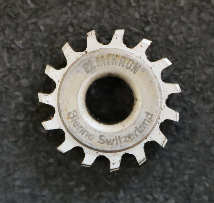 MIKRON Vollstahl-Wälzfräser No. 80196 m= 0,26 ho= 0,585 - Ø24x10xØ8mm