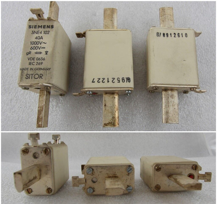 Siemens Sicherung 3NE4 102 40A / AC1000V-DC600V-SITOR - 1 Stück