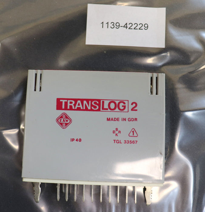 VEB EAW Kontaktumsetzerbaustein Translog2 Type 2001.01