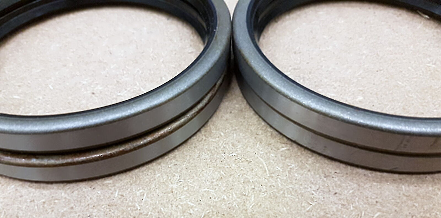 SB 4 Stück Wellendichtring Wellendichtringe metallisch 85x100x9