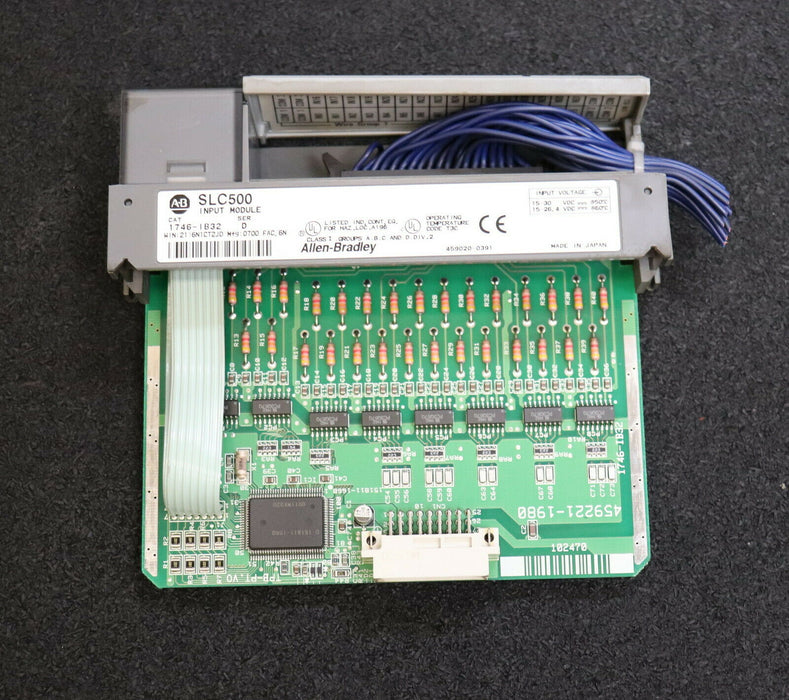 ALLEN BRADLEY Input module DC-SINK SLC500 CAT. 1746-IB32 Ser. D - gebraucht