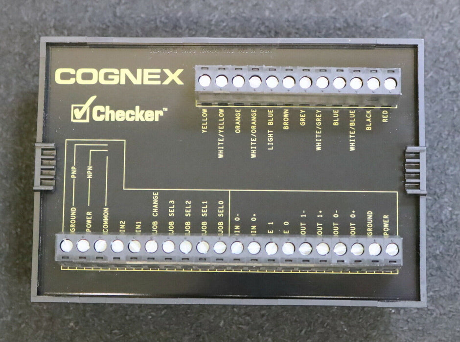 COGNEX Vision Sensor Checker CKR-10BOX-101 P/N 800-5888-2R A mit Anleitung