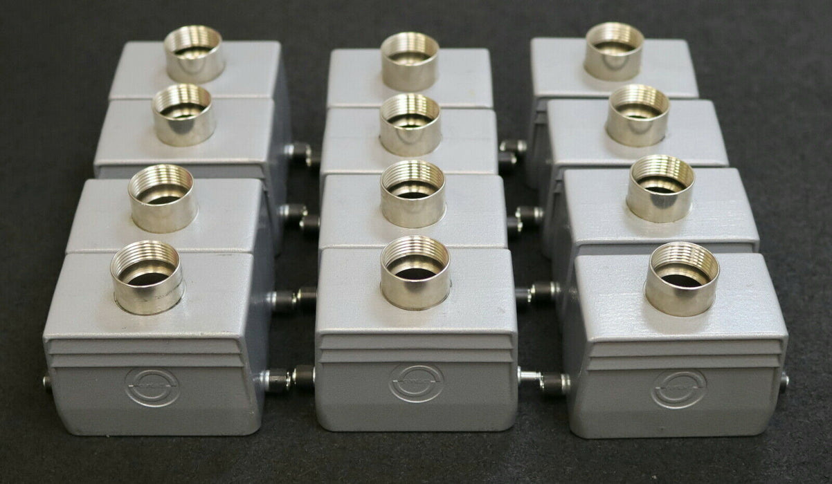 12x Tüllengehäuse Art.Nr. 10040900 PG16 H-B 10 mit 2 Bolzen