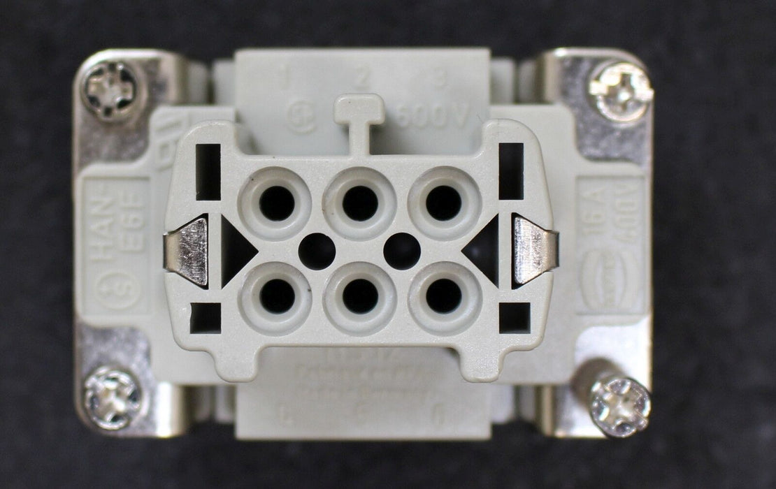 HARTING 17 Stück Buchseneinsatz HAN 6E-BU-C 09330062702 01 Kontakteinsatz