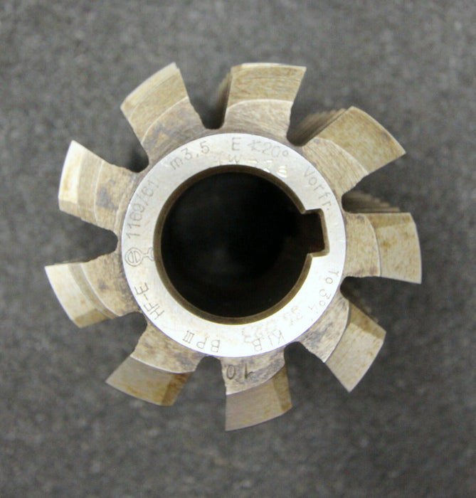 KLINGELNBERG Vollstahlwälzfräser gear hob Vorfräser m= 3,5mm BP III nach DIN397